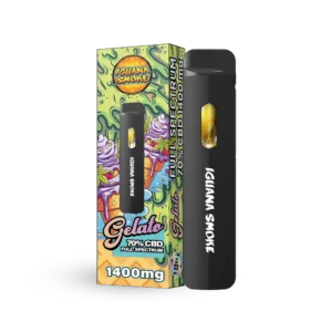 Pod desechable CBD Full Spectrum sabor Gelato