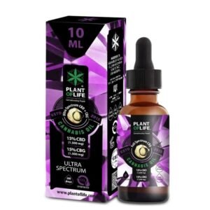 Aceite de cañamo 15% CBD 15% CBG Ultra Espectrum 10ml